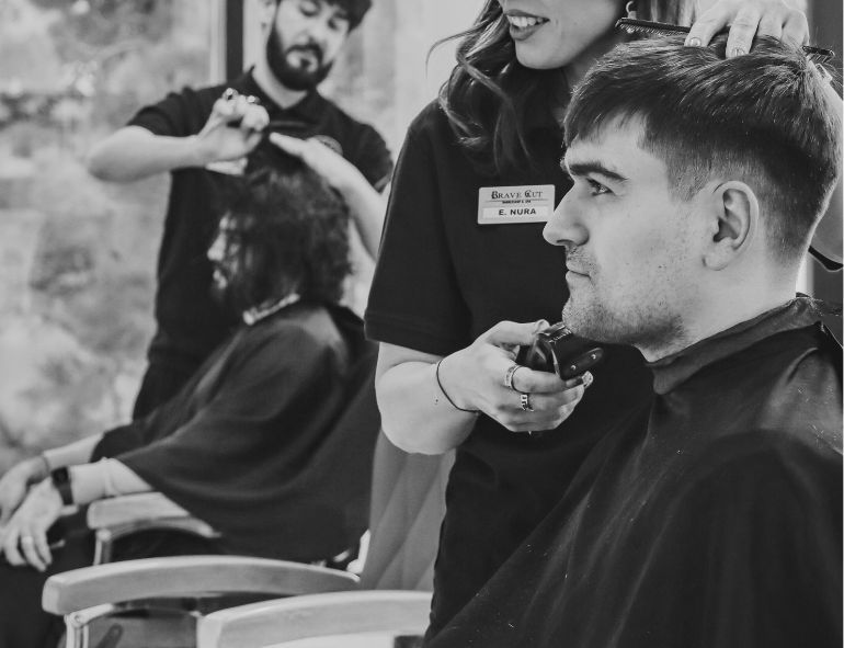 Hard Side Part Fade Haircut for Men – Sharp, Clean, and Timeless